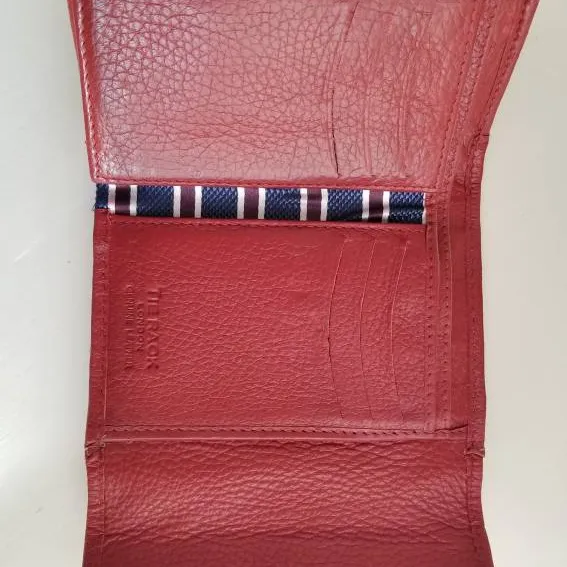 Red Leather Wallet photo 5