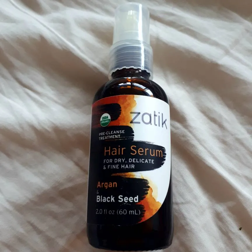 Zatik Hair Serum - Argan And Black Seed photo 1