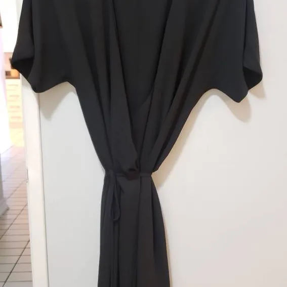 Babaton Wallace Dress - Black Size Large photo 1