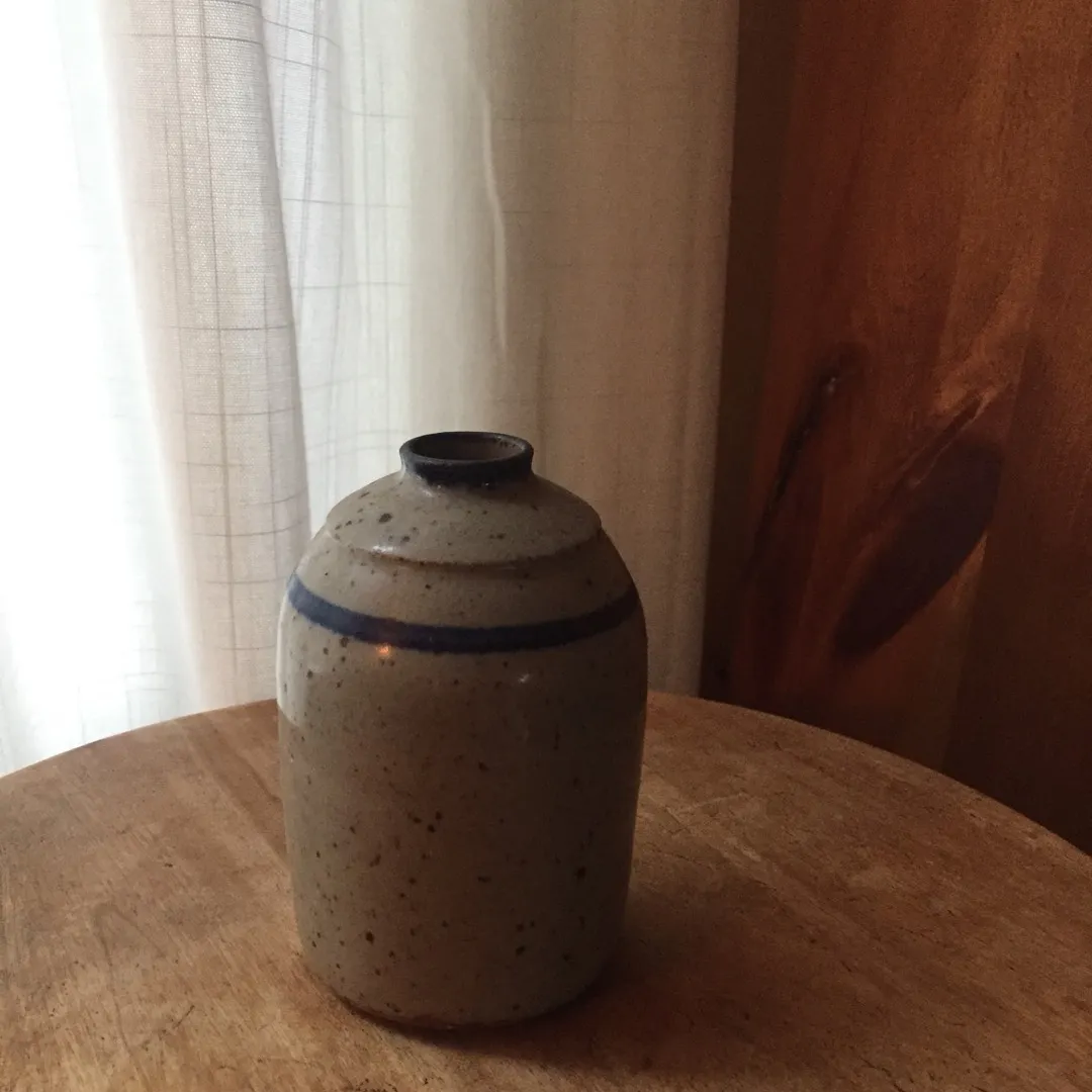 Pottery Bud Vase photo 1