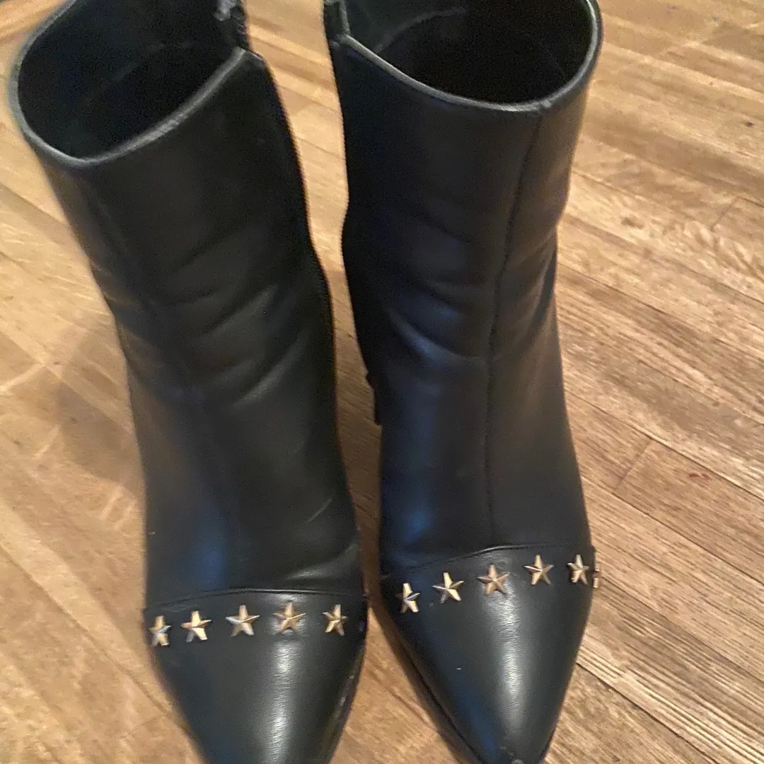 Black Star Studded Boots photo 1