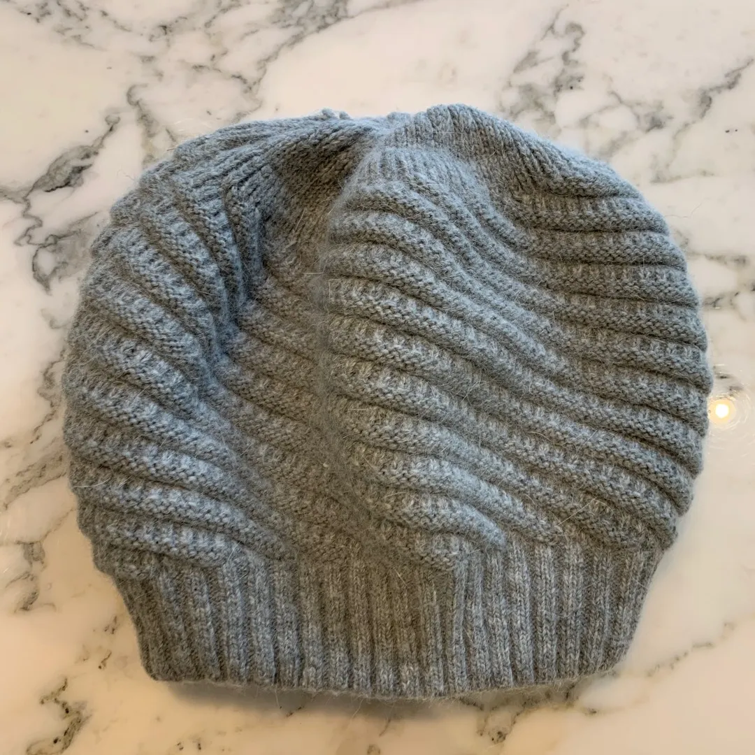 Grey Knit Hat photo 1