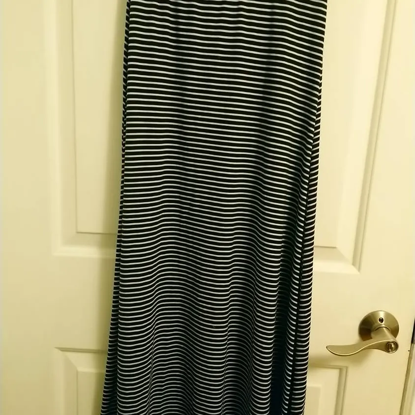 Long Striped Skirt Size Small photo 1