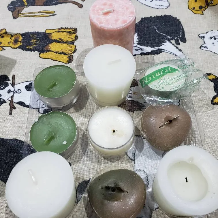 assortment of small candles photo 1