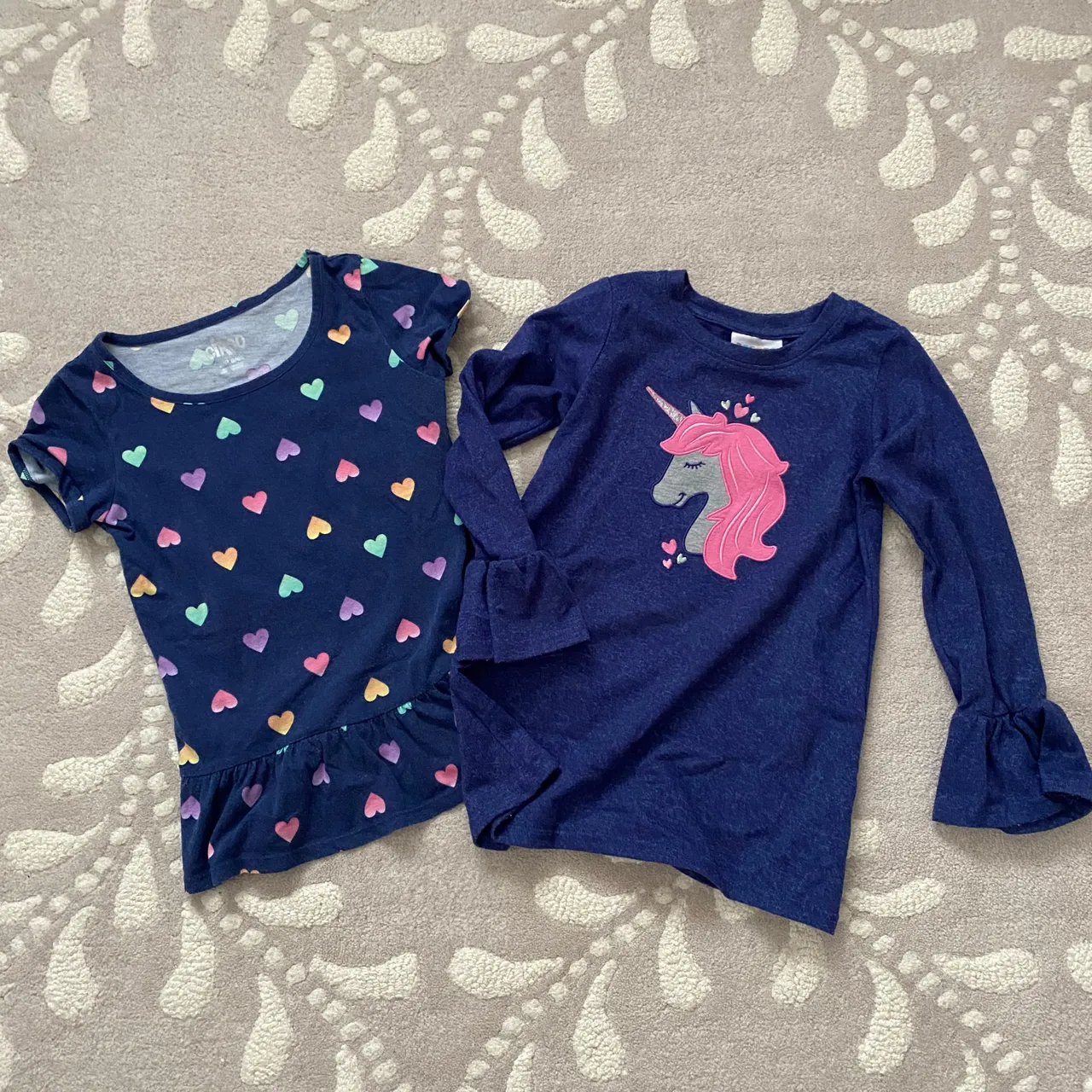 Kids Size 6 unicorn shirts  photo 1