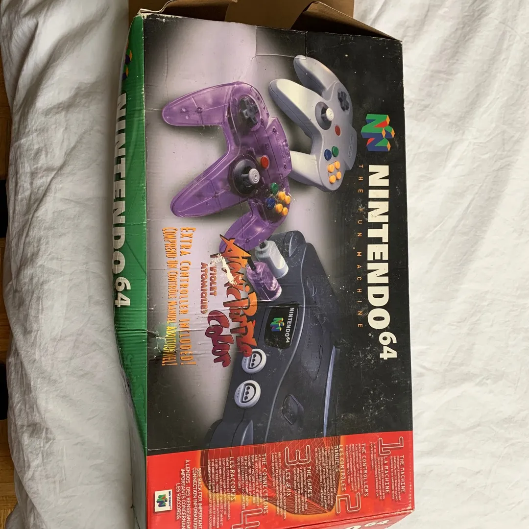 Nintendo 64 Box And Manual photo 1