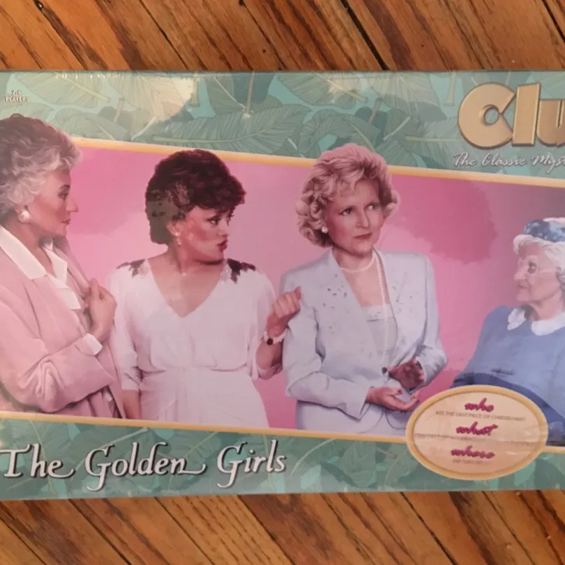 Golden Girls “CLUE” Board game. UNOPENED. photo 1