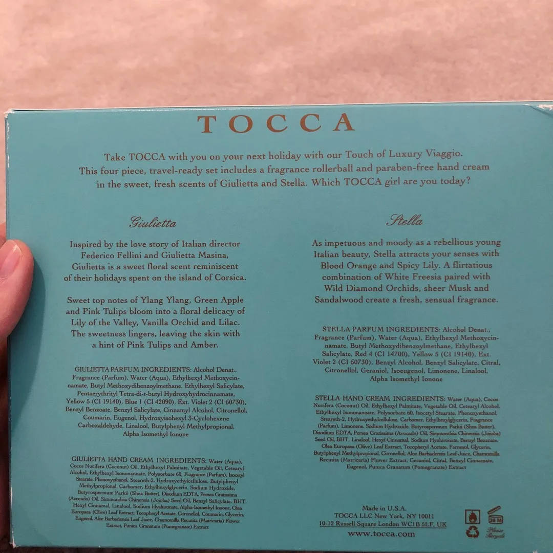 TOCCA Mini Fragrance & Cream Kit photo 3