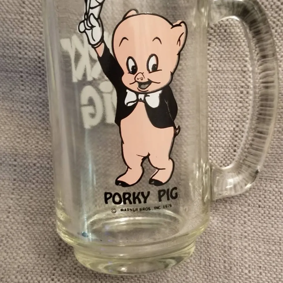 Vintage Porky Pig Mug photo 1