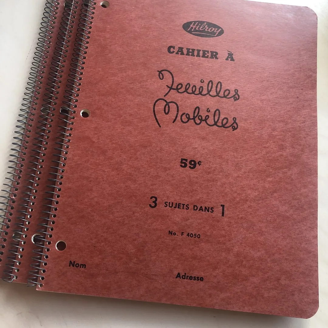3, 80’s Vintage Notebooks photo 1
