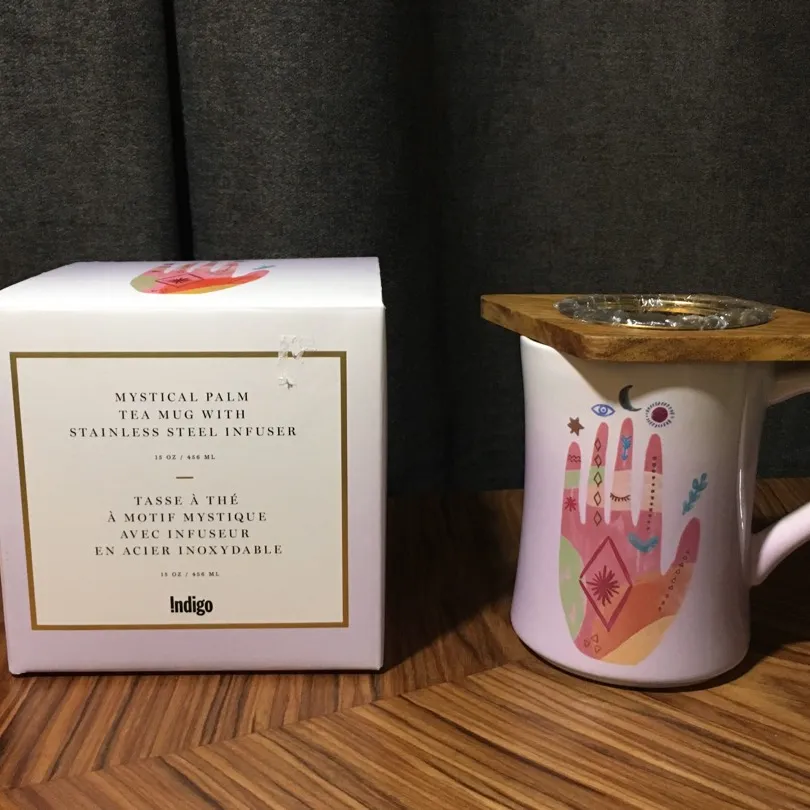 BNIB Mug w Tea Infuser photo 1