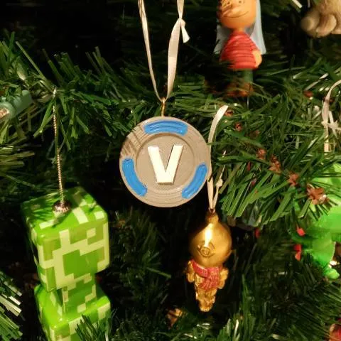 Fortnite V-BUCK Hanging Ornaments photo 3
