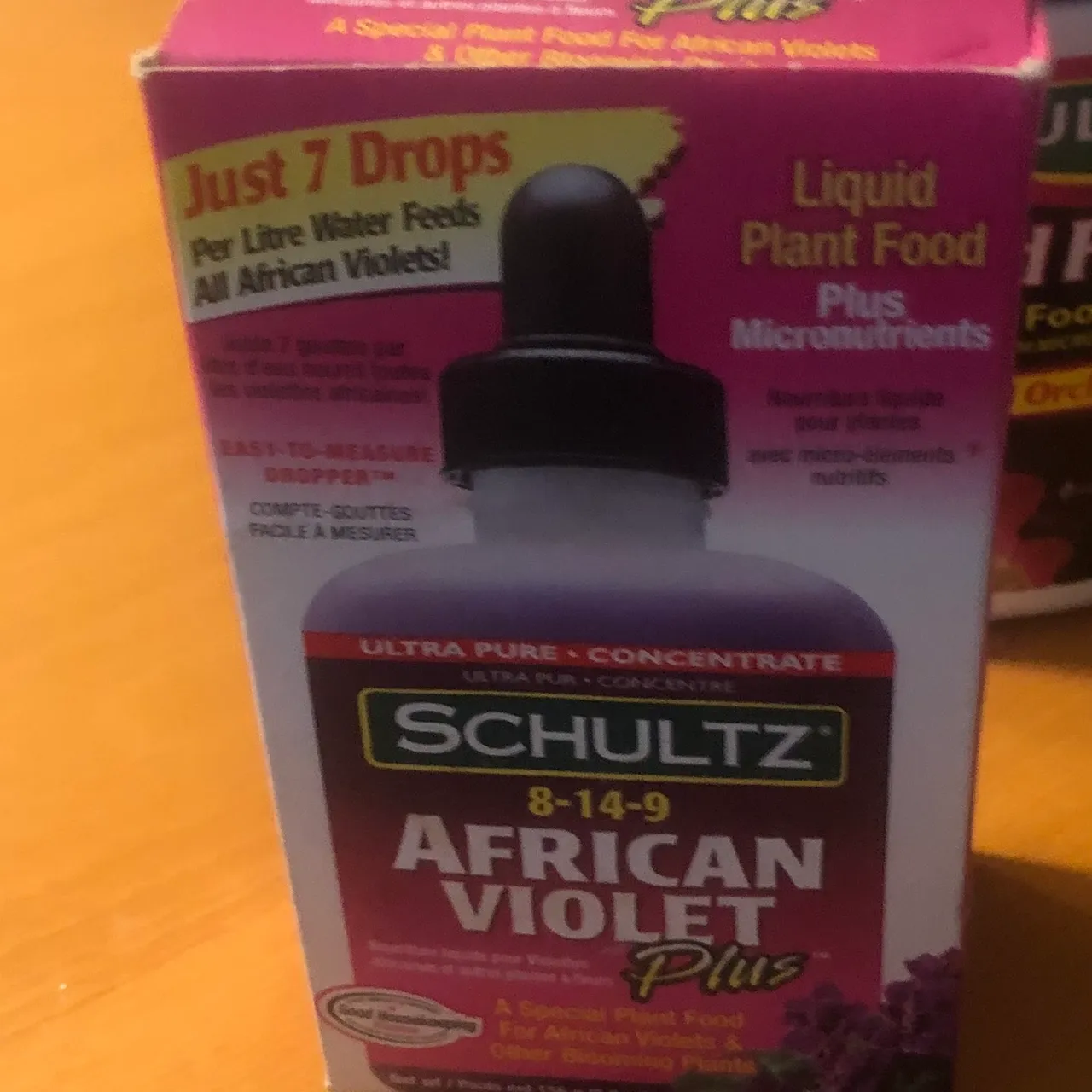 African Violet liquid food photo 1