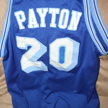 Payton Los Angeles Throwback Nike Basketball Jersey Size Large photo 3