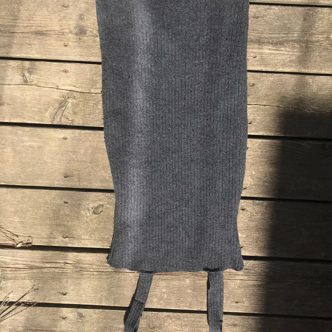 Wool Fitted Mini Dress photo 1