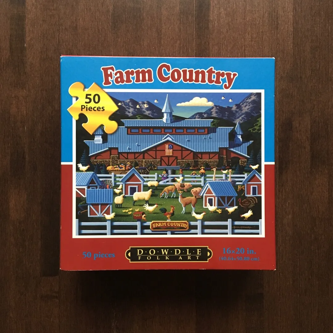 Farm Country Puzzle photo 1