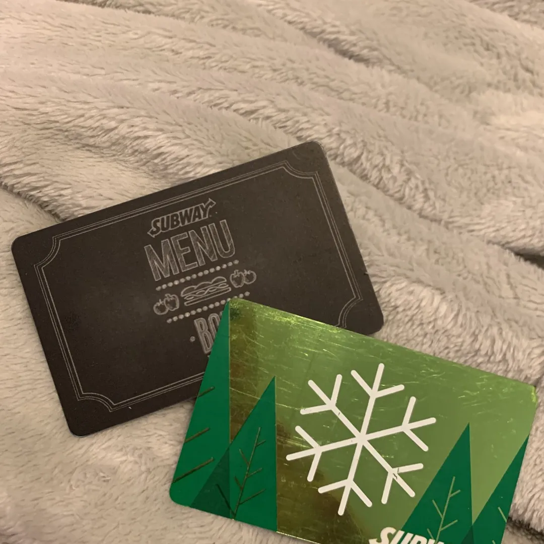 Subway Gift cards ($13 Total) photo 1
