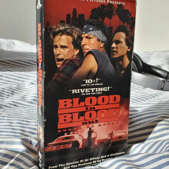 Blood In Blood Out VHS photo 1