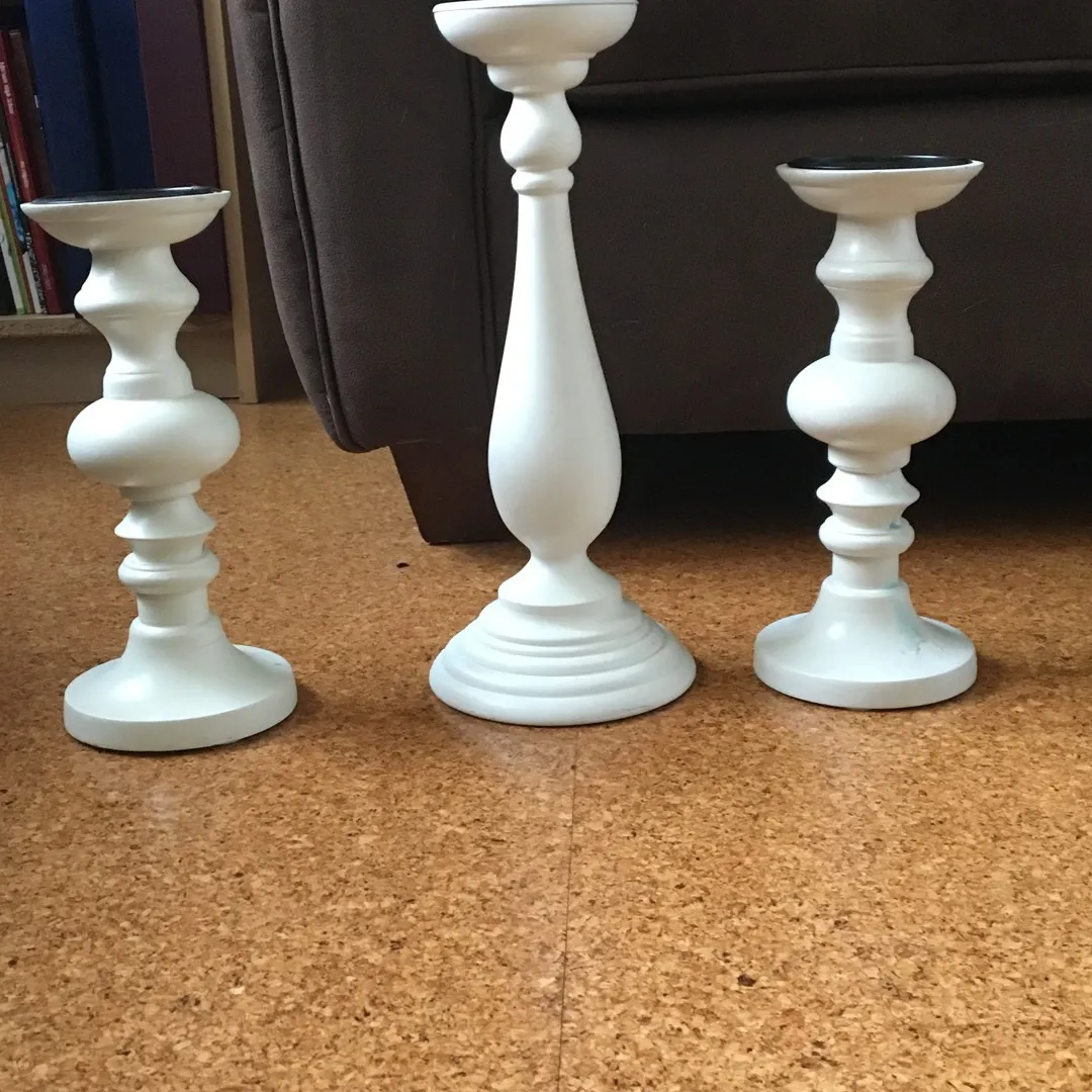Candle Holders- 3 Piece Set photo 1