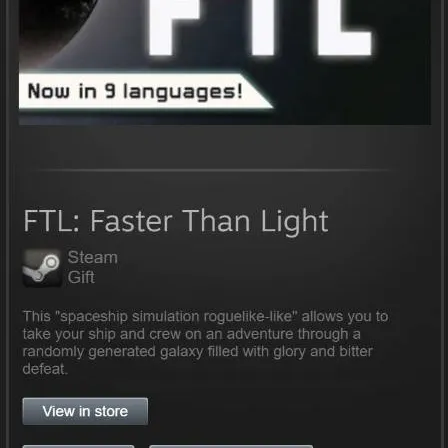 FTL: Faster Than Light Computer Game, Steam photo 1