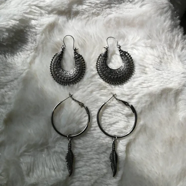 Silver H&M Earrings photo 1