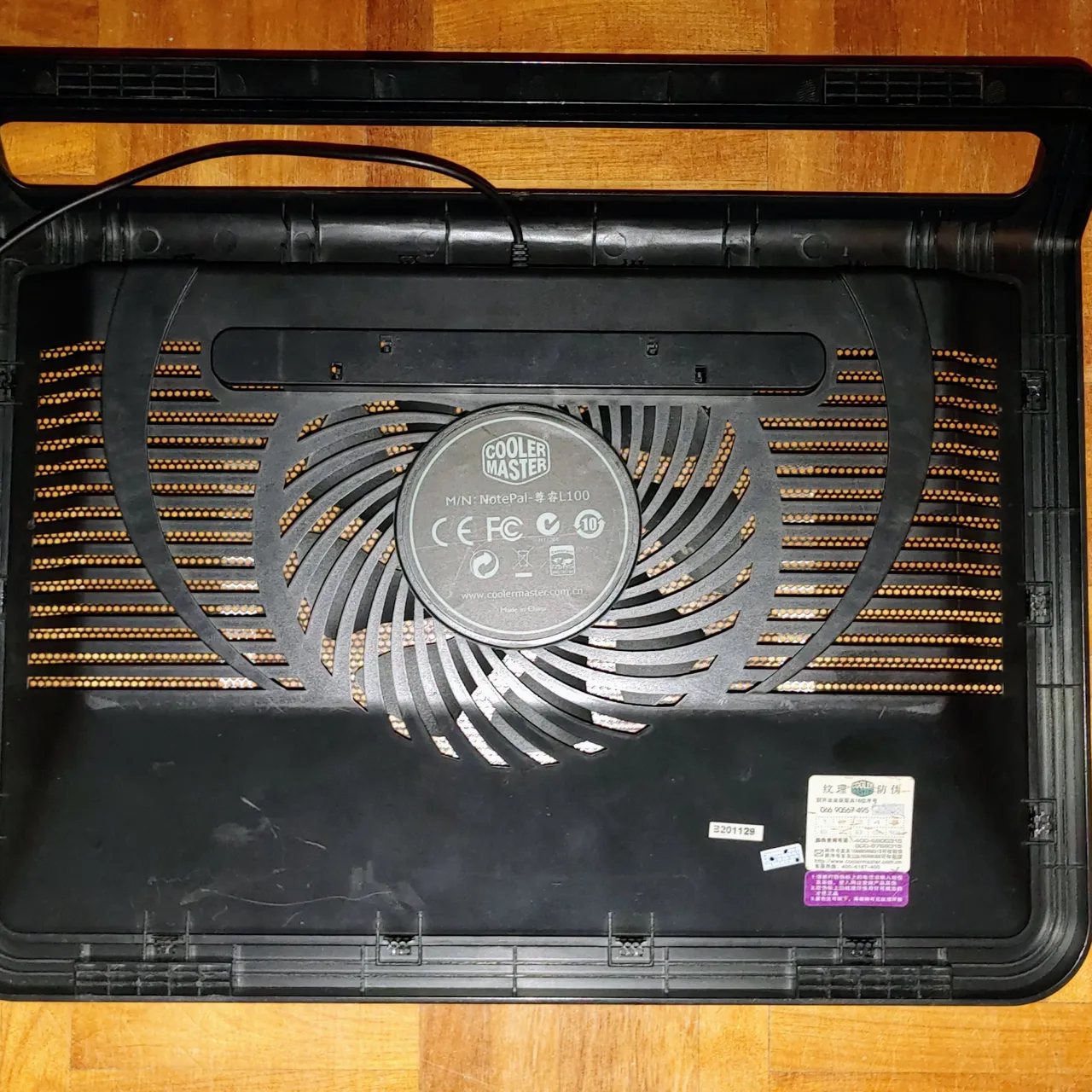 Cooler Master NotePal L100 Laptop Cooling Pad photo 3