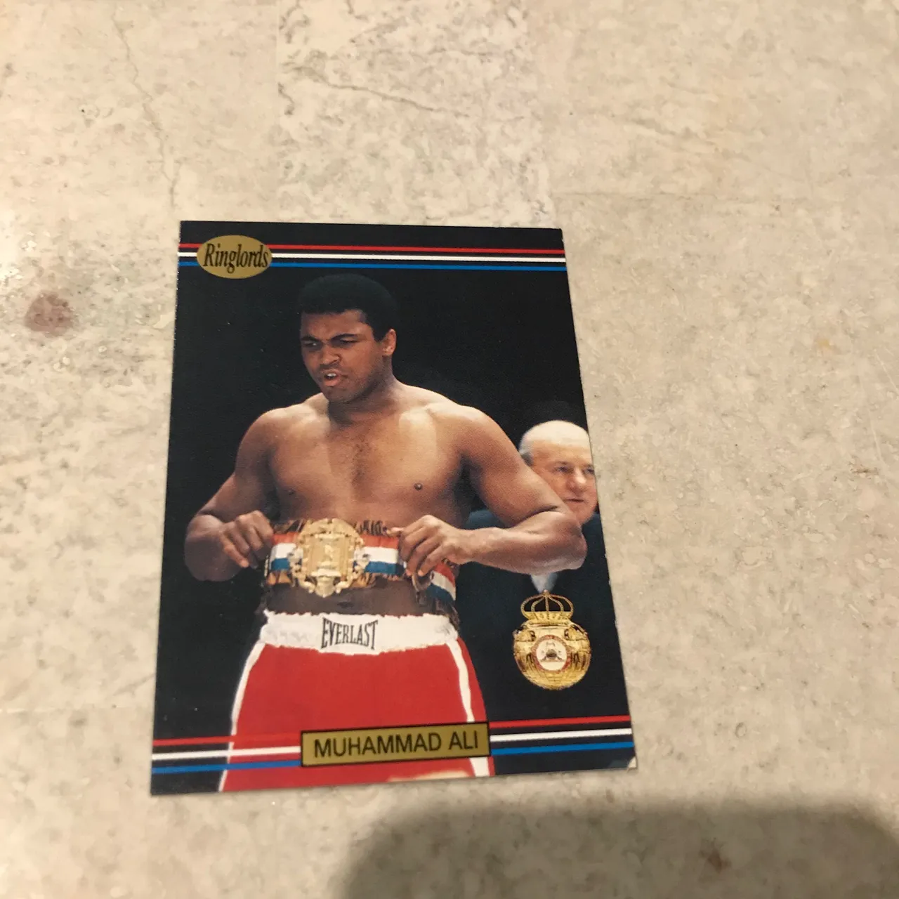 Muhammad Ali collectible card photo 1