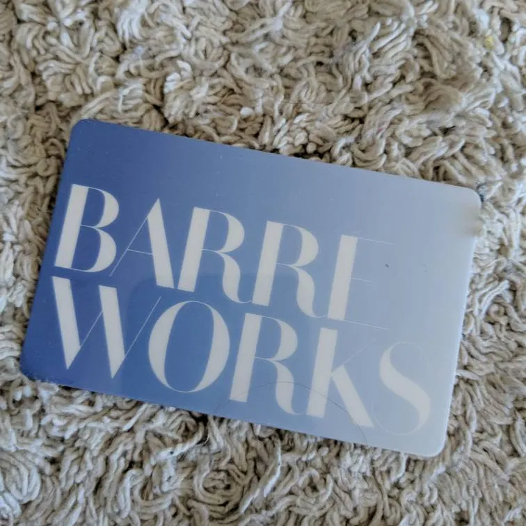 $45 Barreworks Gift Card photo 1