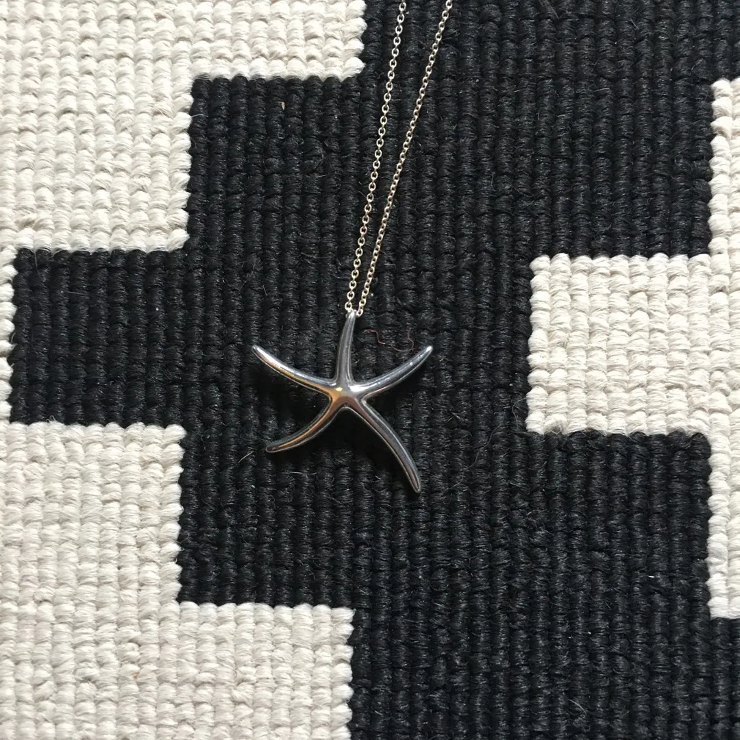 Silver Starfish Necklace photo 1