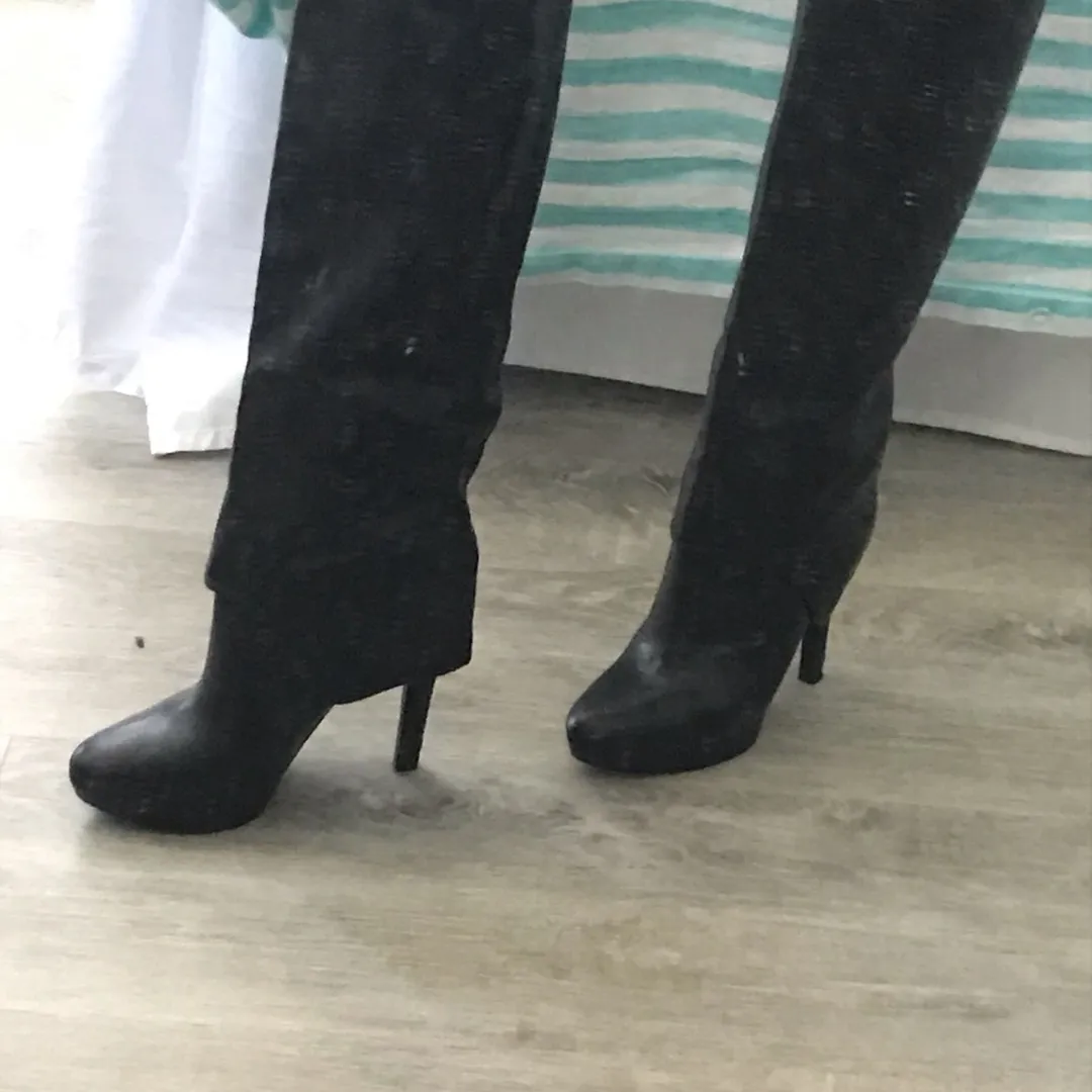 Nine West Leather Boots photo 1