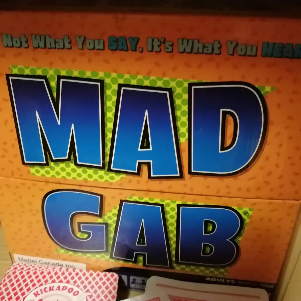 Mad Gab Board Game photo 1