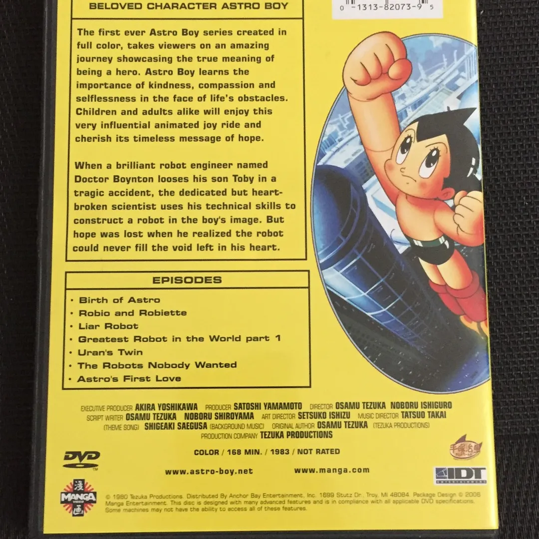 Original Astro Boy DVD 1983 photo 3