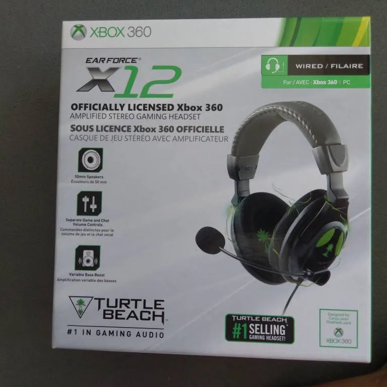 Brand New Turtle Beach Headset (never Opened) For Pc/xbox 360 photo 1