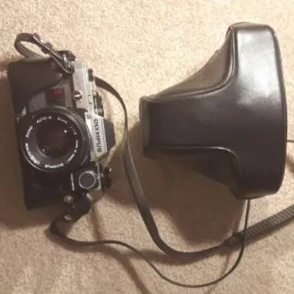 Film Camera With 50mm Lens photo 1