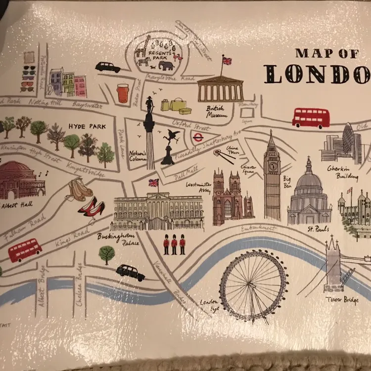 Laminated Map Of London photo 1