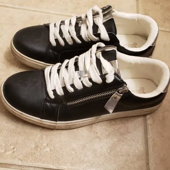 Black & White Sneakers photo 1