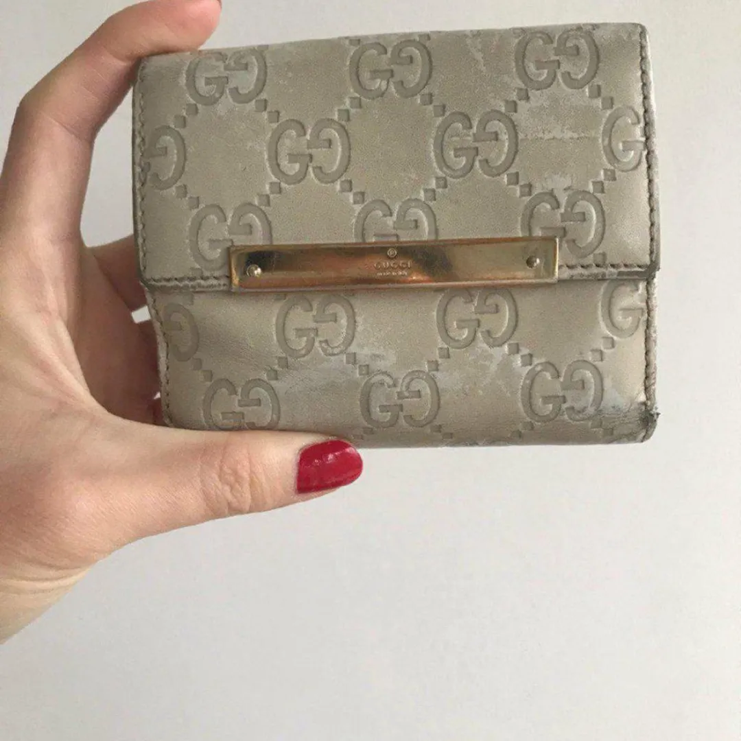 Vintage Gucci French Flap Wallet photo 1