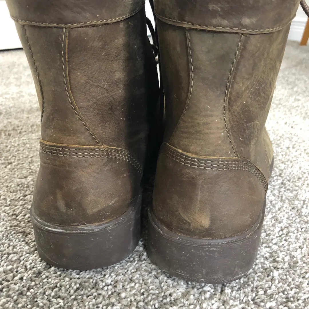 Womens Kodiak Leather Boots - 10 photo 3