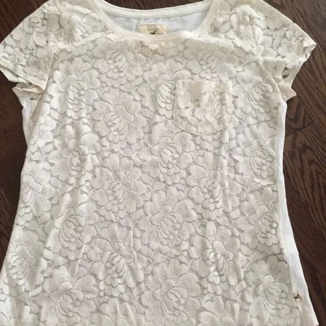 Hollister Lace Tee photo 1