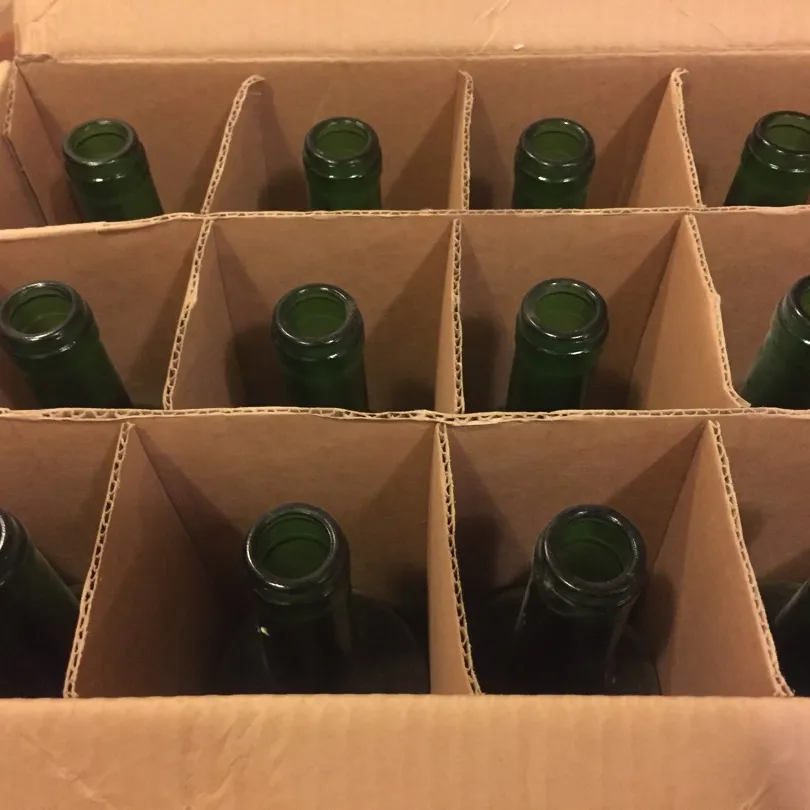 Green Wine Bottles photo 1