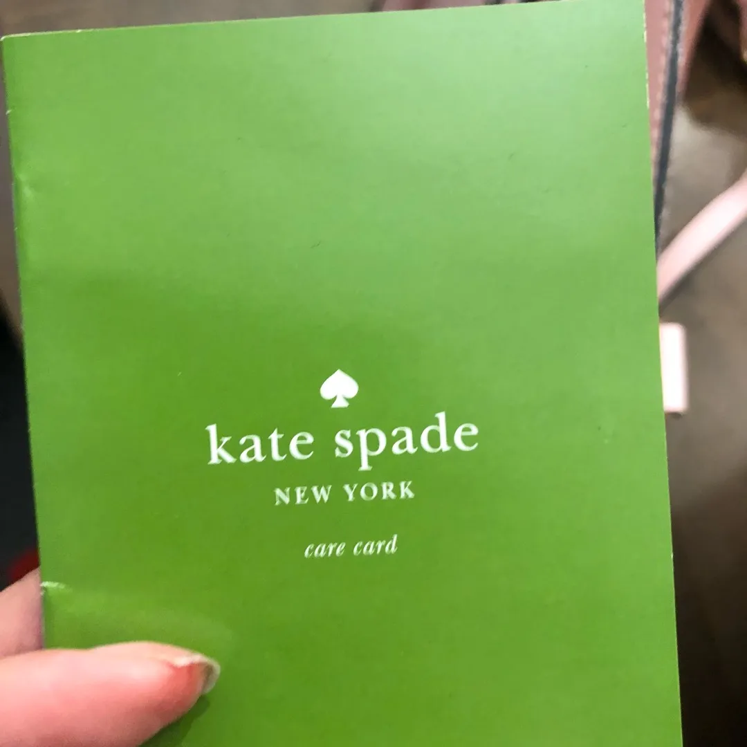 KATE SPADE PINK PURSE - Like New photo 5