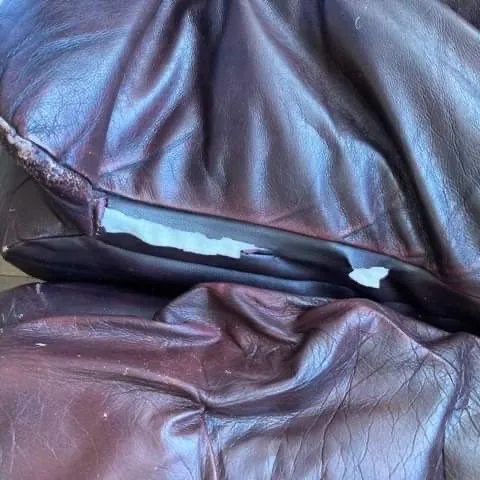 Genuine Leather Sofa Bed photo 10