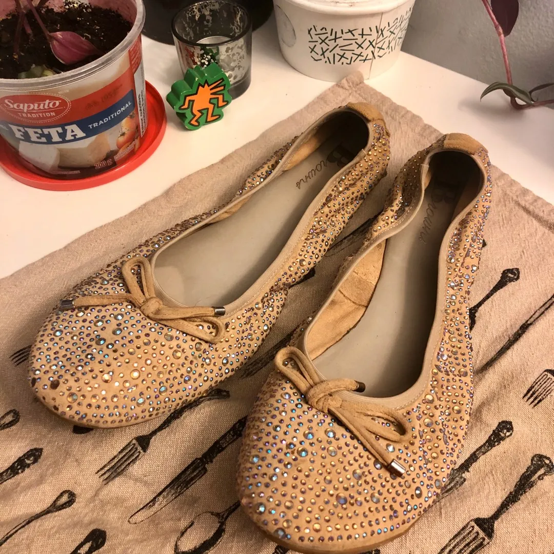 Sparkly Flat Shoes photo 1