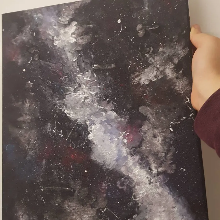Original Galaxy Painting photo 1