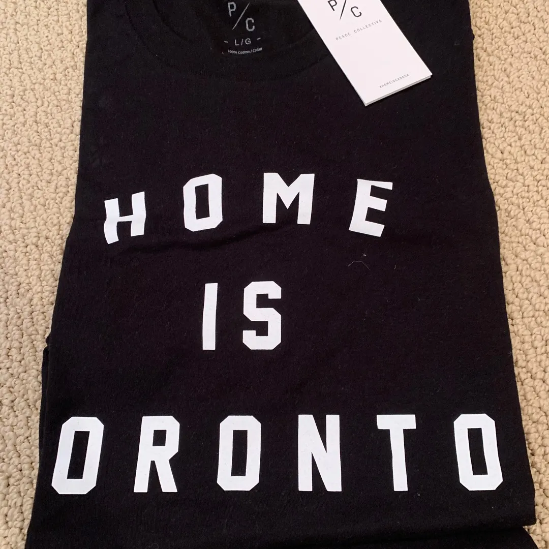 Peace Collective Home Is Toronto Black Shirt photo 1