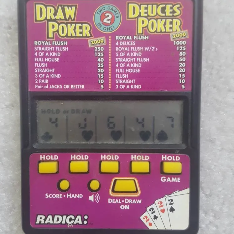 Pocket Electronic Poker Game photo 1