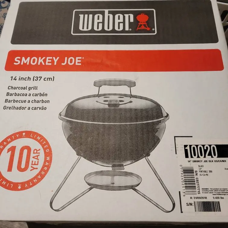 Weber Smokey Joe Charcoal Grill photo 1