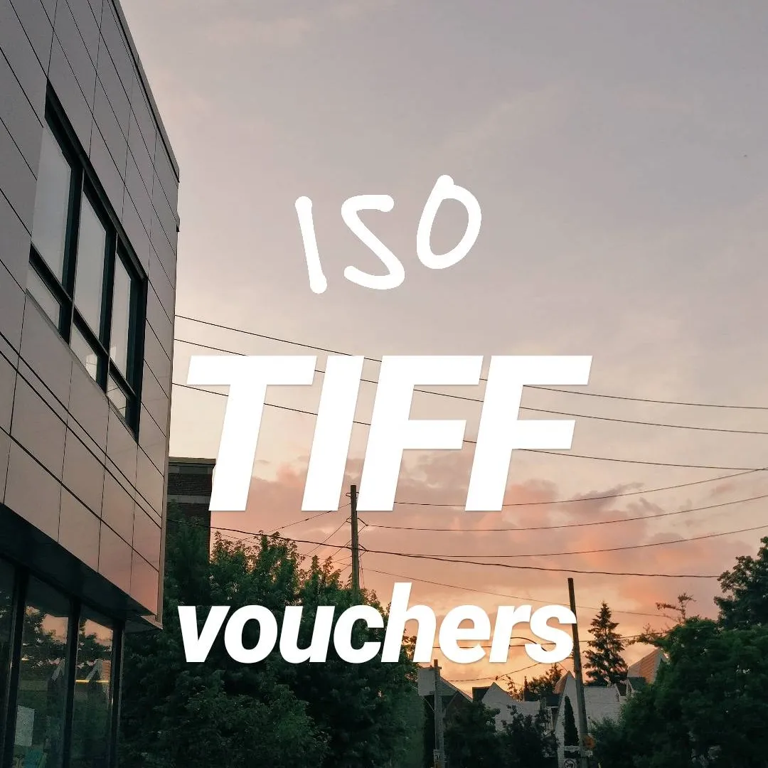 ISO TIFF vouchers! 🎟️🎥 photo 1