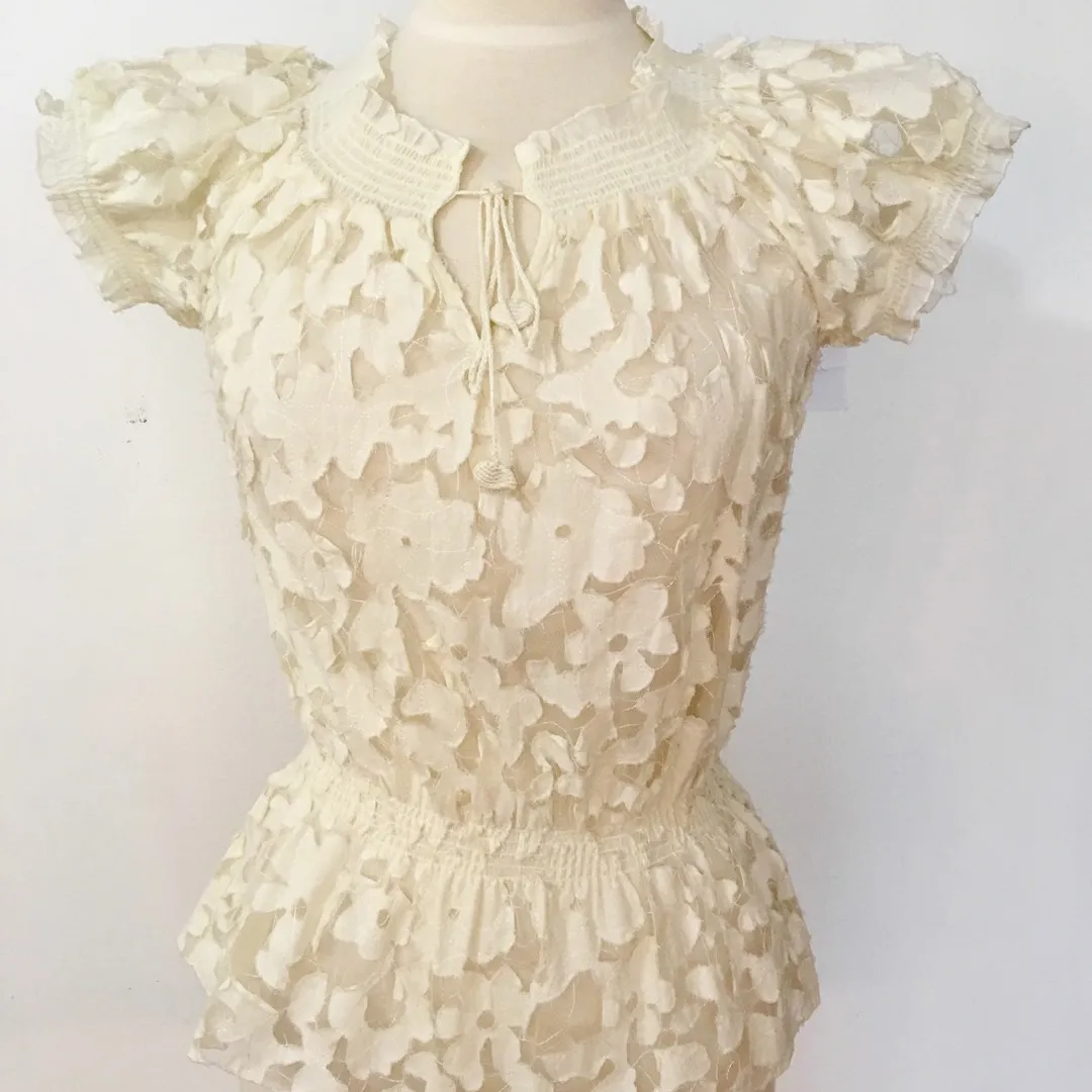 Large Lace Firlly Top photo 1