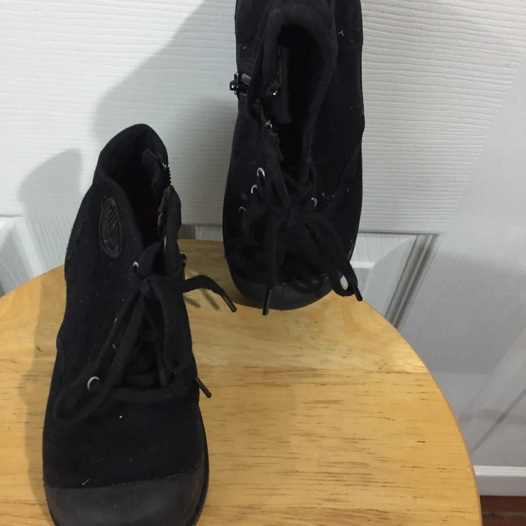 Black Shoes For Boys-Size 10 photo 1